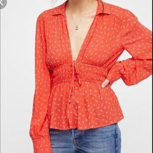 SOLD Free People Collette Top